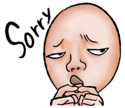 An interesting face sticker #2422587