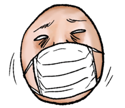 An interesting face sticker #2422591