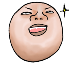 An interesting face sticker #2422596