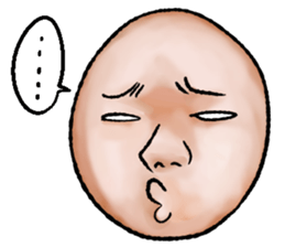 An interesting face sticker #2422598