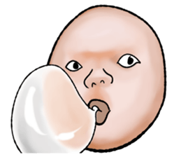 An interesting face sticker #2422601