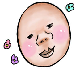 An interesting face sticker #2422602