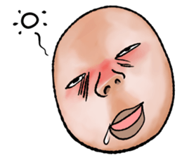 An interesting face sticker #2422609