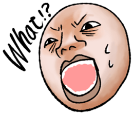 An interesting face sticker #2422610