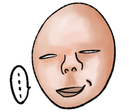 An interesting face sticker #2422611