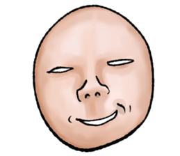 An interesting face sticker #2422614