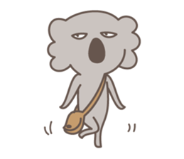 hateful koala sticker #2422628
