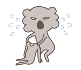 hateful koala sticker #2422631
