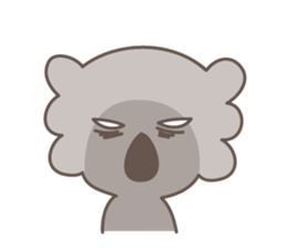 hateful koala sticker #2422641