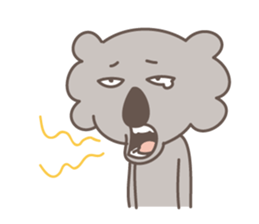 hateful koala sticker #2422653