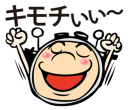 Motorbike boy sticker #2422671