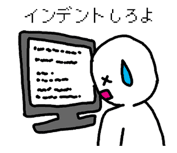 system engineers and programmers sticker #2422727