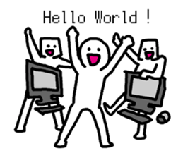 system engineers and programmers sticker #2422735