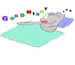 Rhino Chan Bikini sticker #2422827