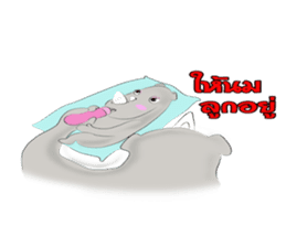 Rhino Chan Bikini sticker #2422835