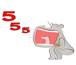 Rhino Chan Bikini sticker #2422854