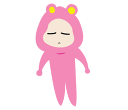 My name is Malee Girl Student sticker #2423009