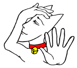 Tekito-NEKO & Riaru-NEKO sticker #2423067