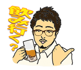 Portrait sticker Vol.01 sticker #2423456