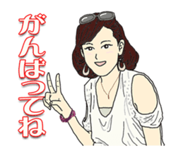 Portrait sticker Vol.01 sticker #2423490