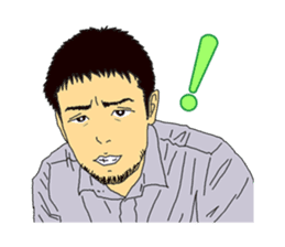 Portrait sticker Vol.01 sticker #2423493