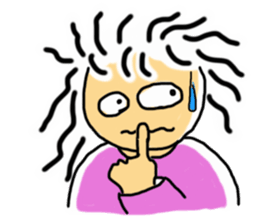 girl M sticker #2423631