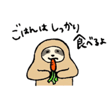 sloth world sticker #2424021