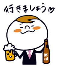 Every day of the businessman sticker #2424104