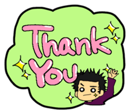 Text sticker of everyday conversation 1 sticker #2424274