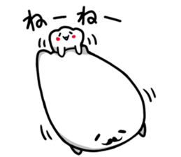 Tooth-man sticker #2424579