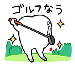 Tooth-man sticker #2424599