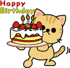 The KAWAII cat "Alfred" sticker #2424709