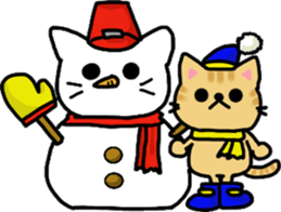 The KAWAII cat "Alfred" sticker #2424726