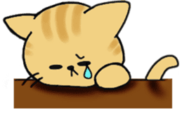 The KAWAII cat "Alfred" sticker #2424729