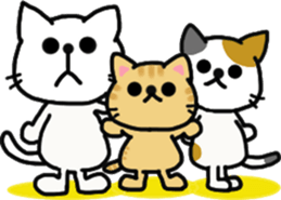 The KAWAII cat "Alfred" sticker #2424731