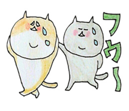 love love cat's sticker #2424981