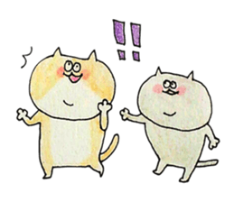 love love cat's sticker #2424995