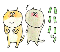 love love cat's sticker #2425012