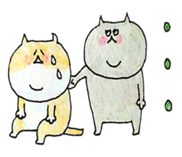 love love cat's sticker #2425013