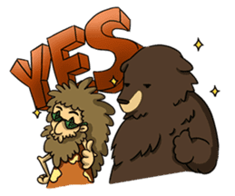 Caveman sticker #2425142