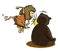 Caveman sticker #2425156