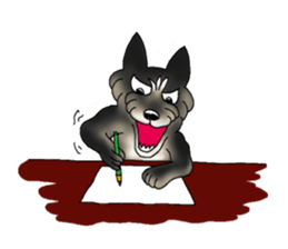 Blacky sticker #2425470