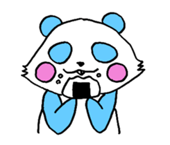 Panda have buck teeth. sticker #2425496