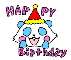 Panda have buck teeth. sticker #2425526