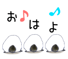 Small Rabbit and Star Flower sticker #2425951