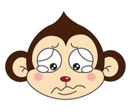 Monkey Mokkun-2 sticker #2426342