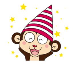 Monkey Mokkun-2 sticker #2426359