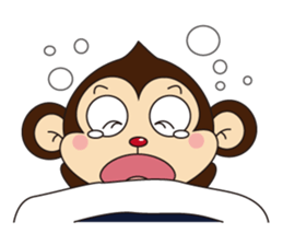 Monkey Mokkun-2 sticker #2426375
