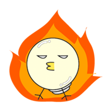[Chick bulb] sticker #2426709