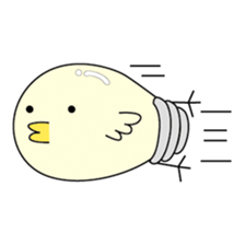 [Chick bulb] sticker #2426714